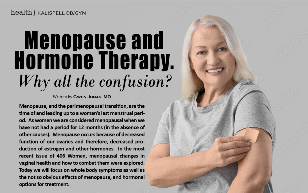 Menopause and Hormone Therapy